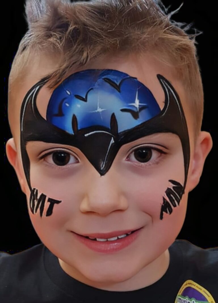 batman face paint