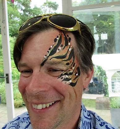 tiger eye facepaint