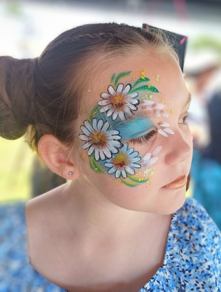 daisyfacepaint, professionalfacepaint